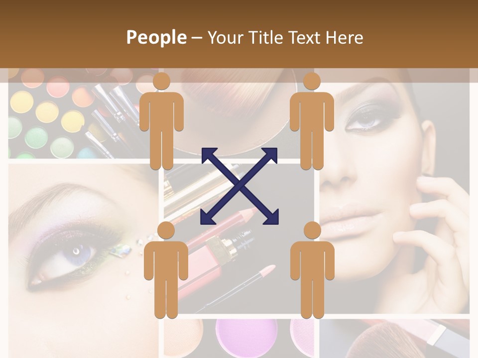 Back Three Arm PowerPoint Template