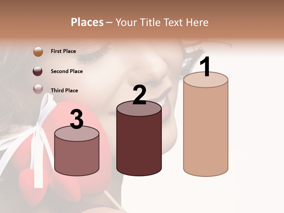 Pose Profile Arm PowerPoint Template