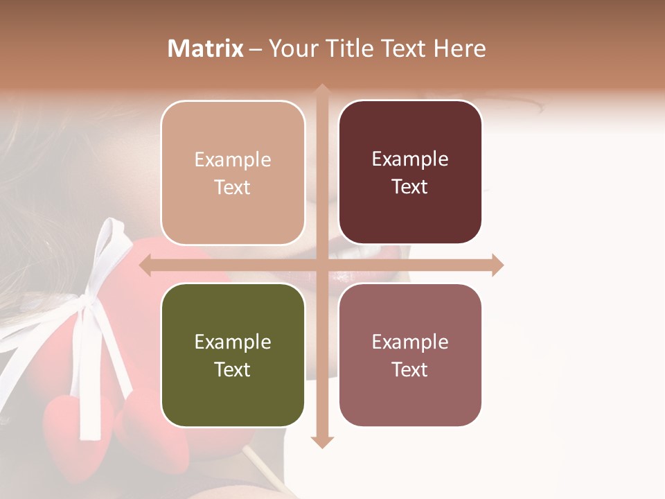 Pose Profile Arm PowerPoint Template