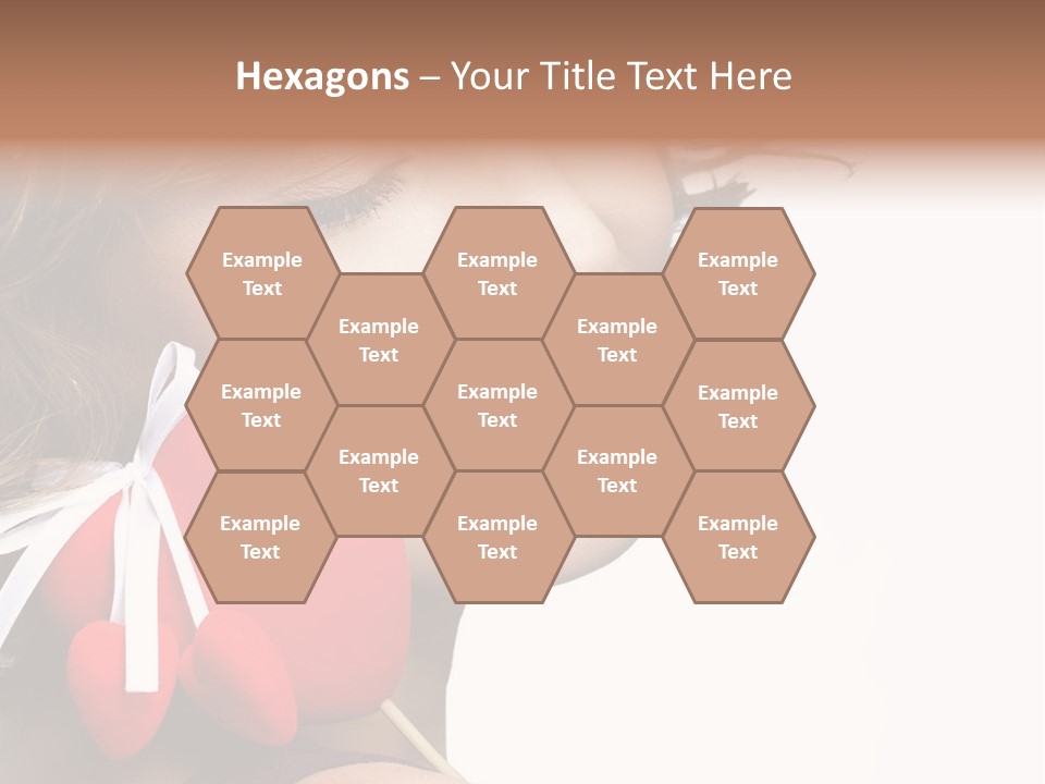 Pose Profile Arm PowerPoint Template