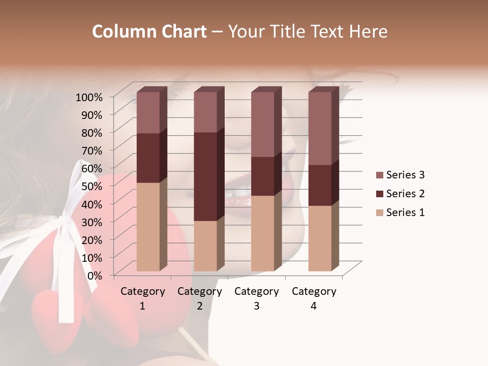 Pose Profile Arm PowerPoint Template
