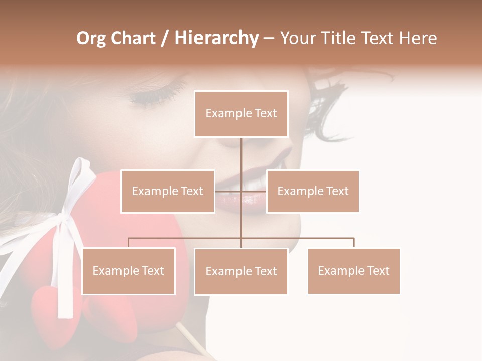 Pose Profile Arm PowerPoint Template