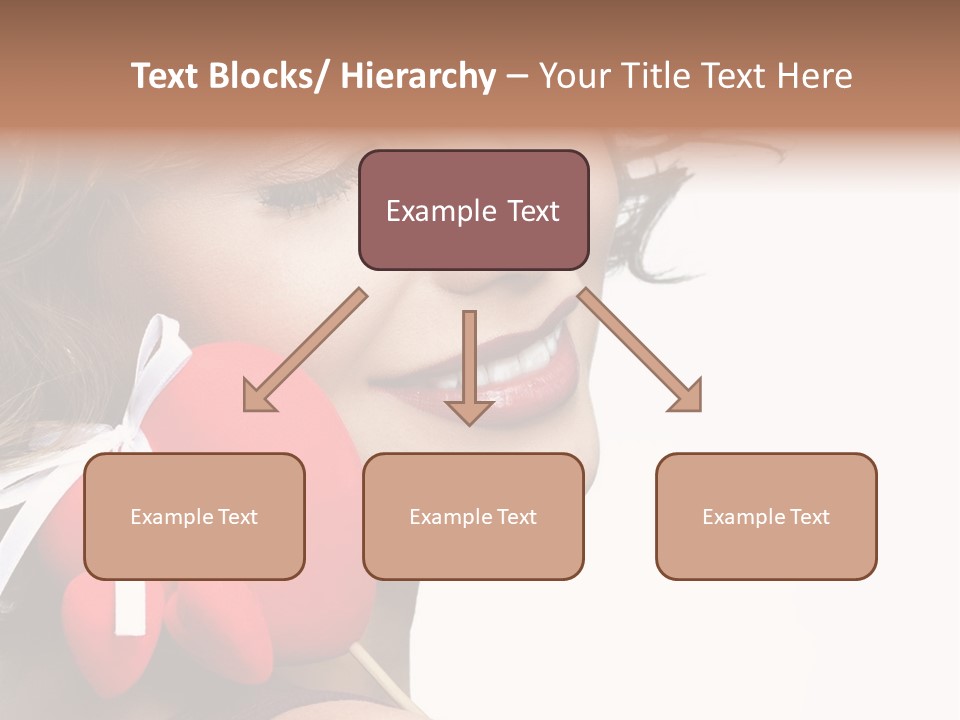 Pose Profile Arm PowerPoint Template