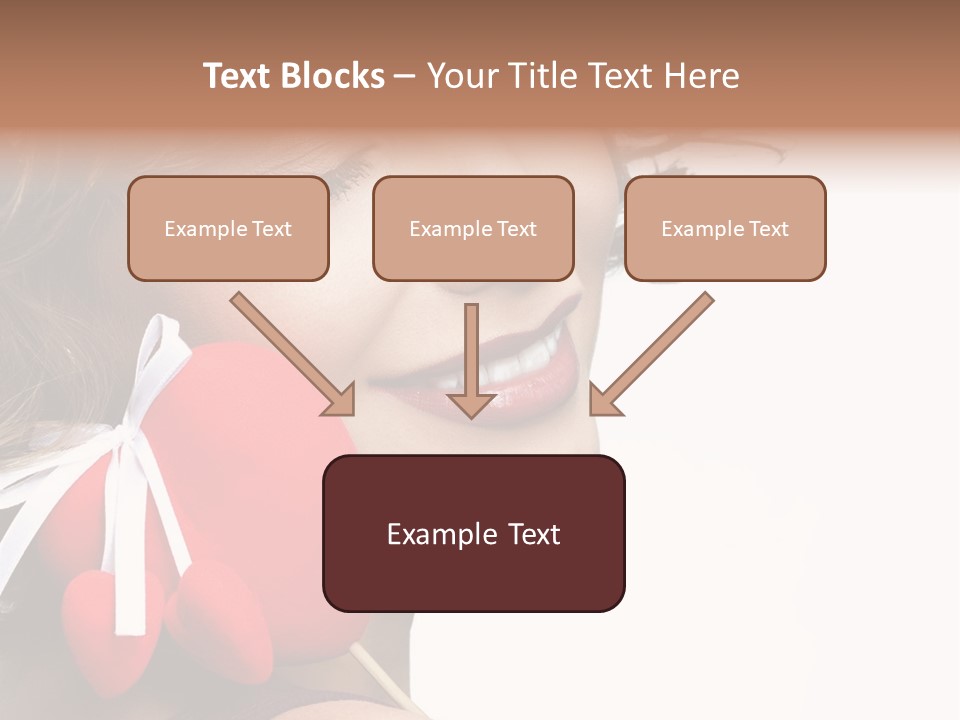 Pose Profile Arm PowerPoint Template