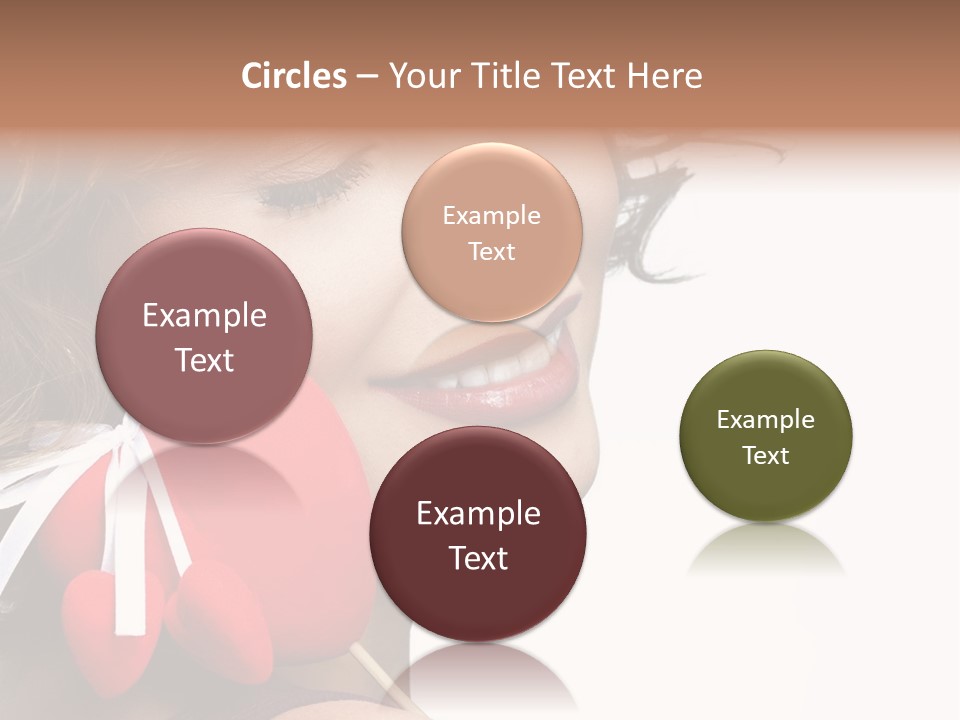 Pose Profile Arm PowerPoint Template