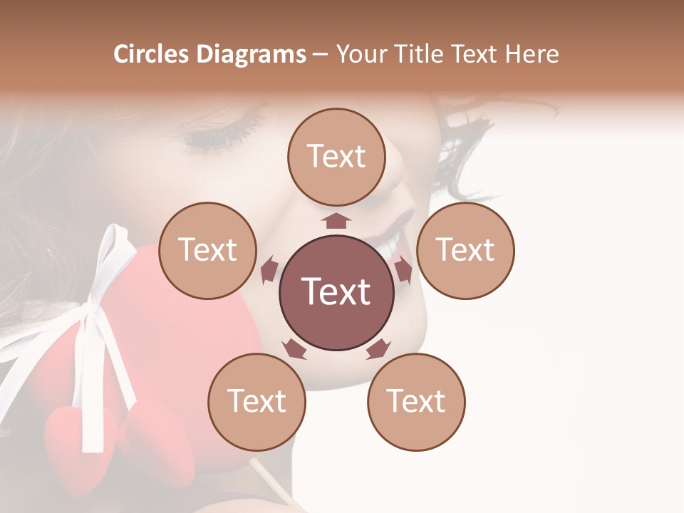 Pose Profile Arm PowerPoint Template