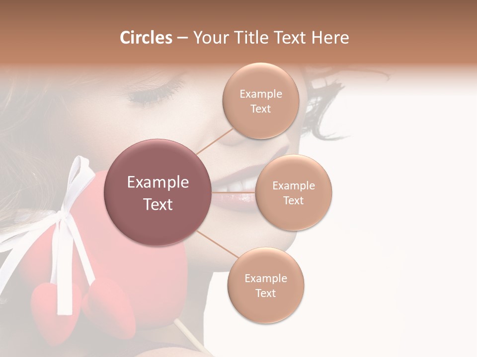 Pose Profile Arm PowerPoint Template