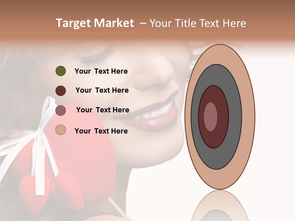 Pose Profile Arm PowerPoint Template