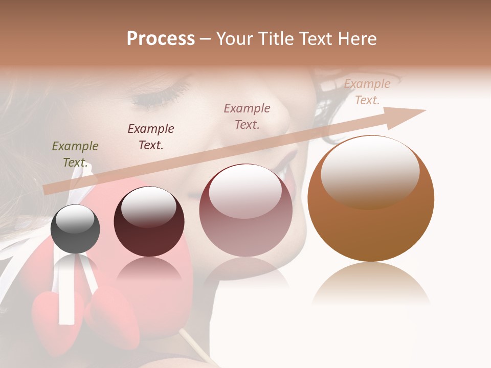 Pose Profile Arm PowerPoint Template