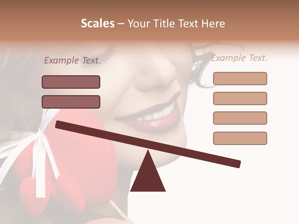 Pose Profile Arm PowerPoint Template