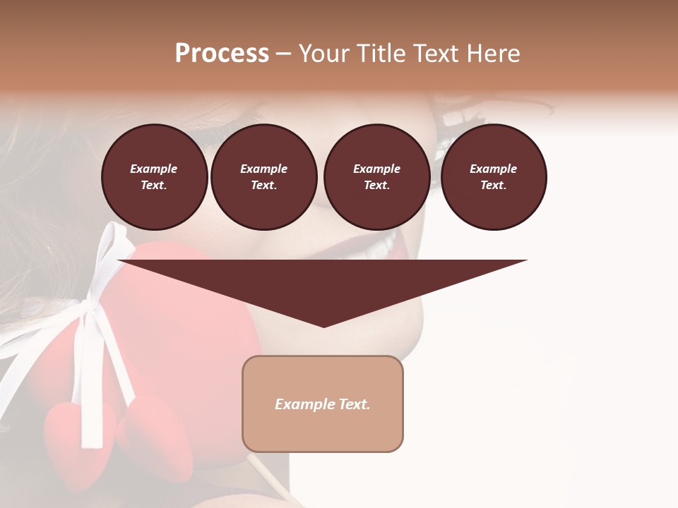 Pose Profile Arm PowerPoint Template