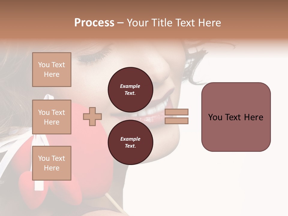 Pose Profile Arm PowerPoint Template