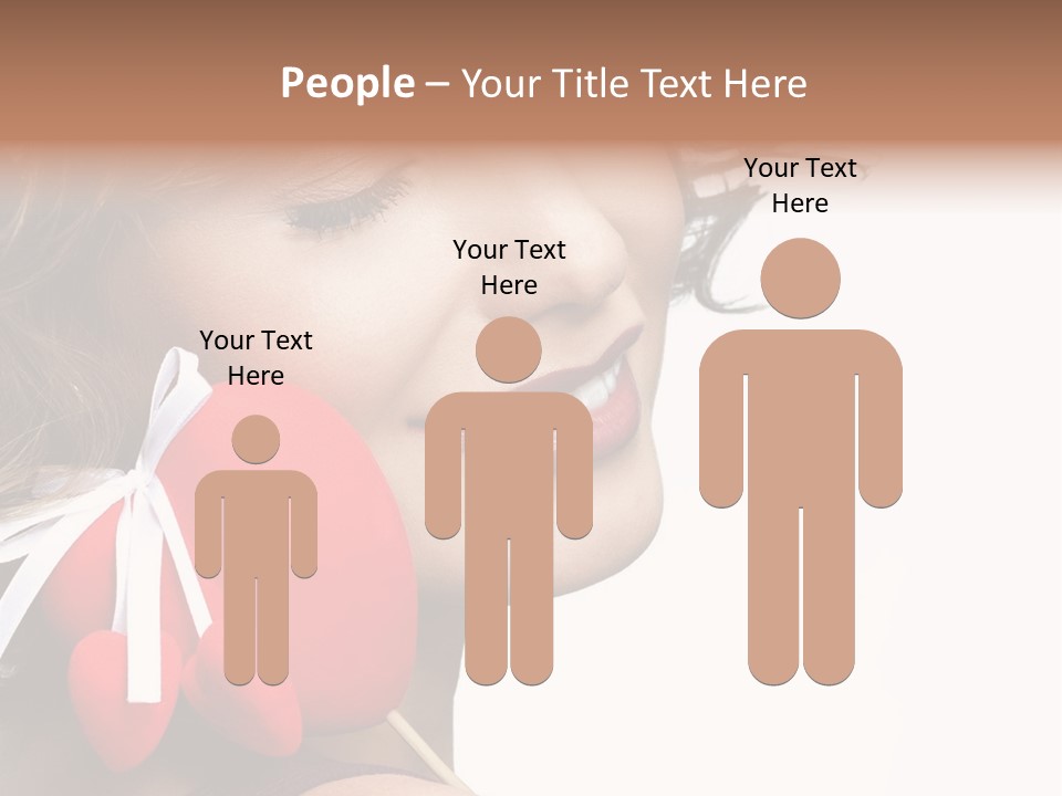 Pose Profile Arm PowerPoint Template