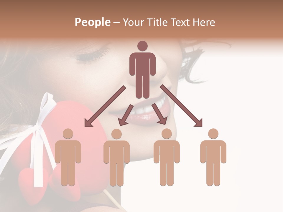 Pose Profile Arm PowerPoint Template