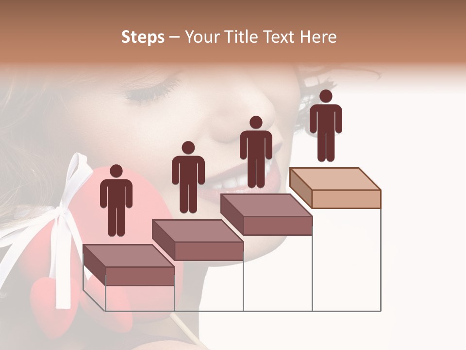 Pose Profile Arm PowerPoint Template