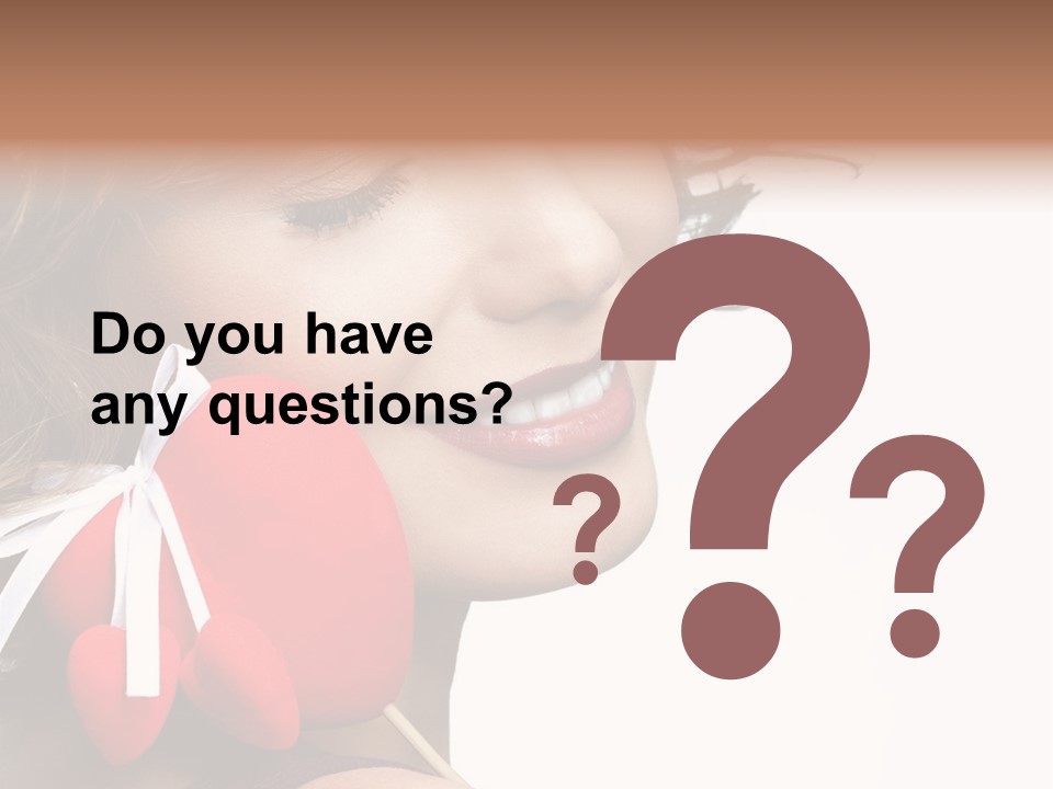 Pose Profile Arm PowerPoint Template