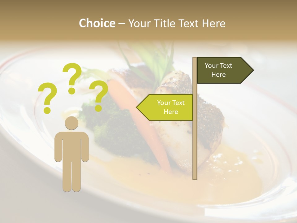 Adult Male Outline PowerPoint Template