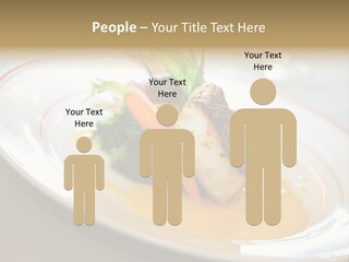 Adult Male Outline PowerPoint Template