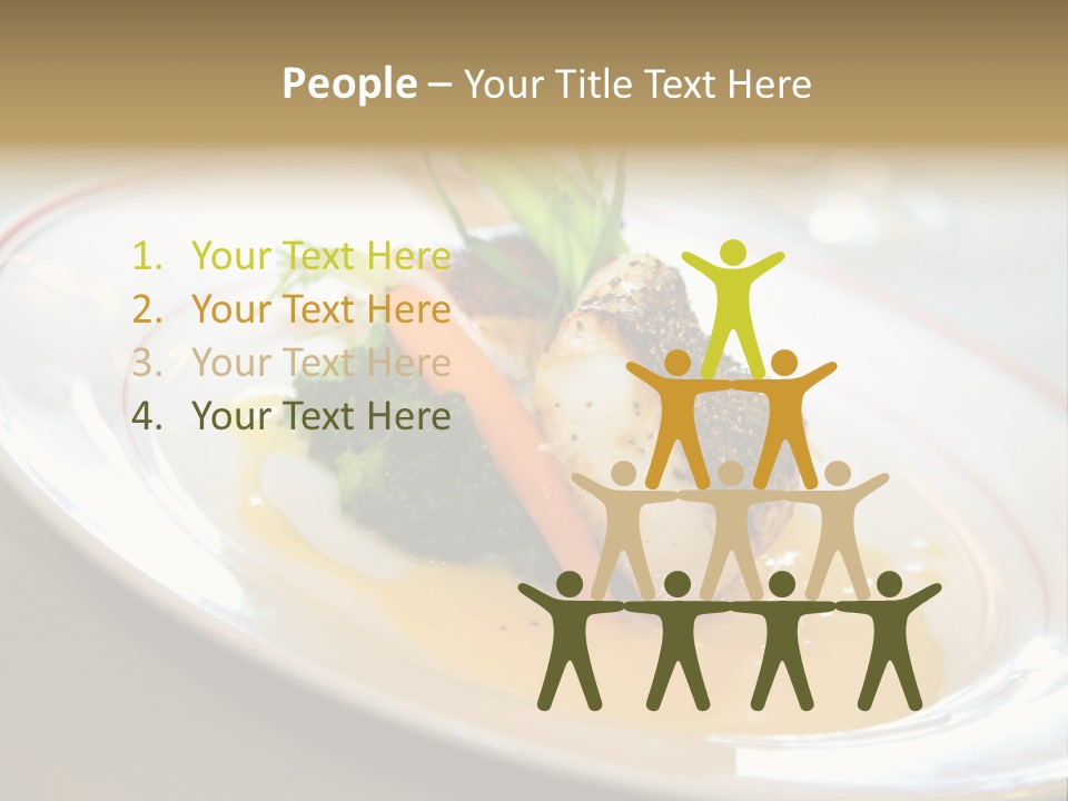 Adult Male Outline PowerPoint Template