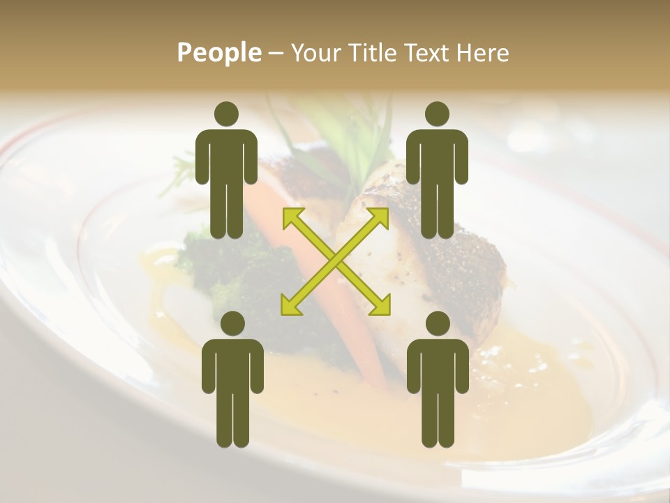 Adult Male Outline PowerPoint Template