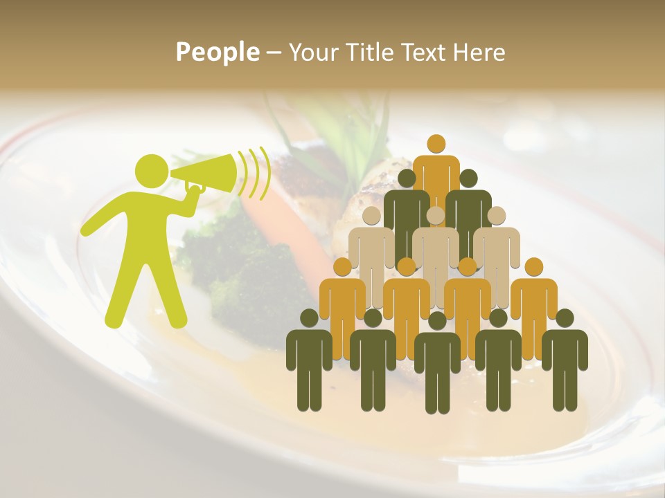 Adult Male Outline PowerPoint Template