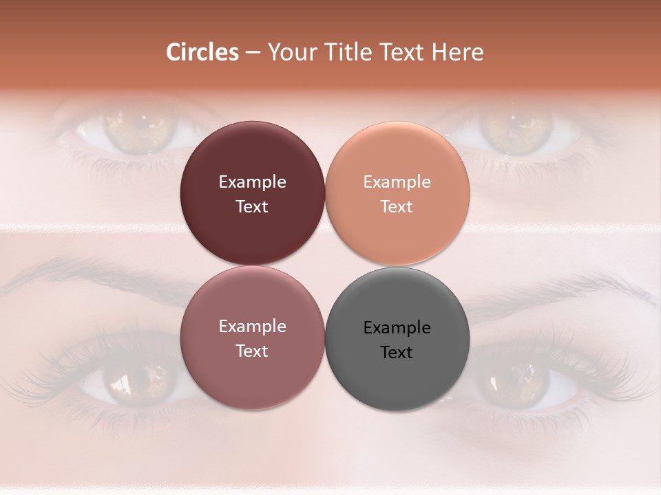 Fashion View Silhouette PowerPoint Template