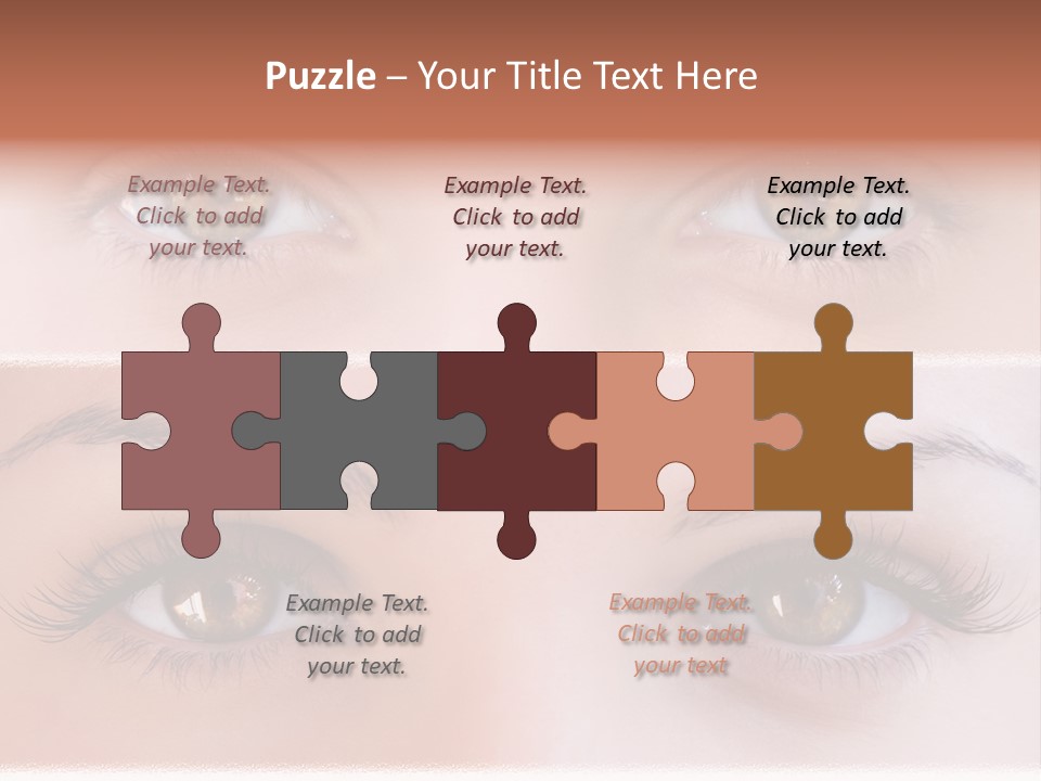 Fashion View Silhouette PowerPoint Template