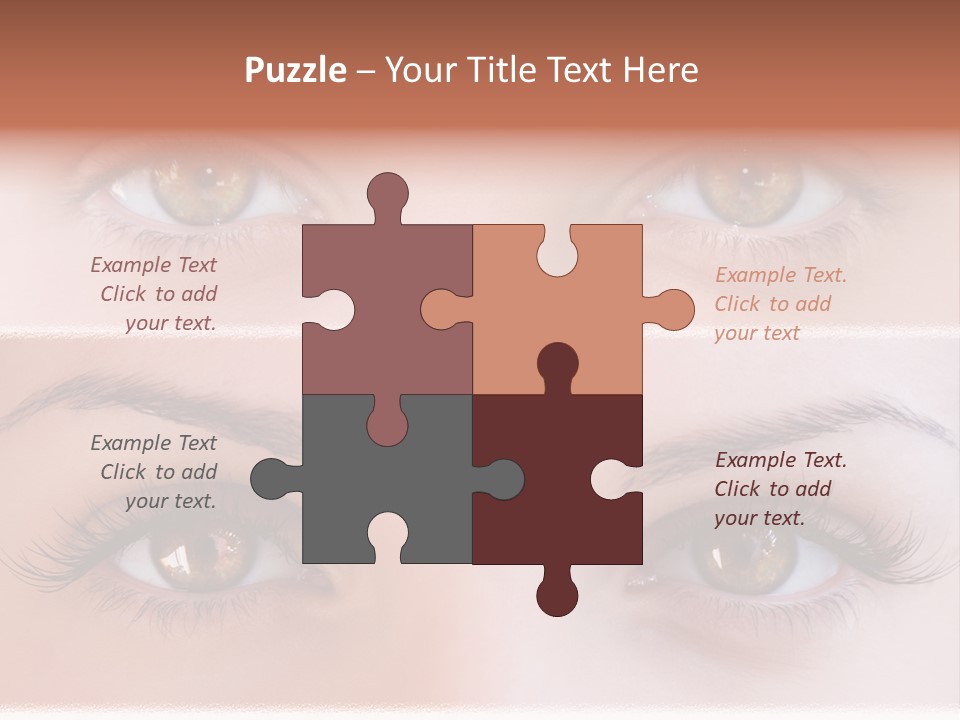 Fashion View Silhouette PowerPoint Template