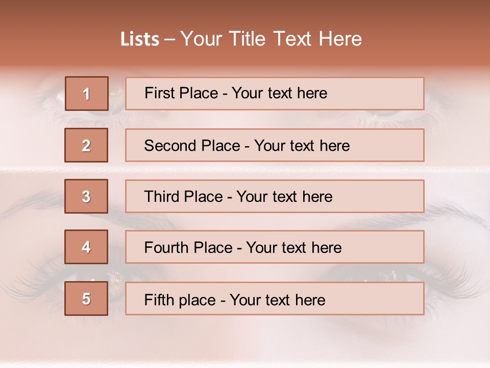 Fashion View Silhouette PowerPoint Template