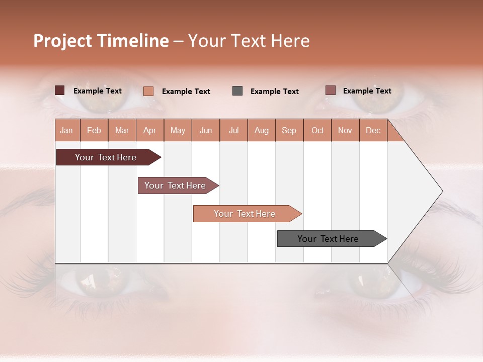 Fashion View Silhouette PowerPoint Template