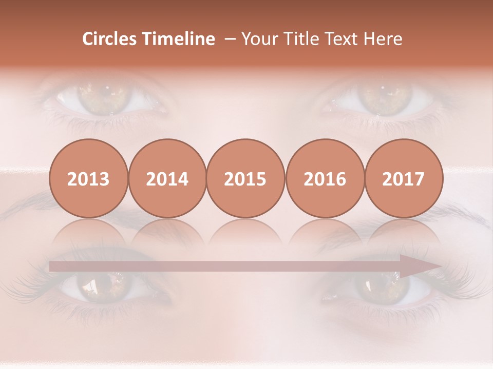 Fashion View Silhouette PowerPoint Template