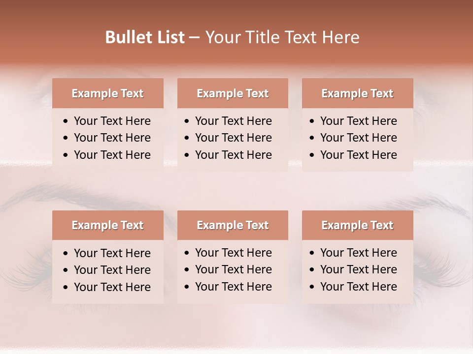 Fashion View Silhouette PowerPoint Template