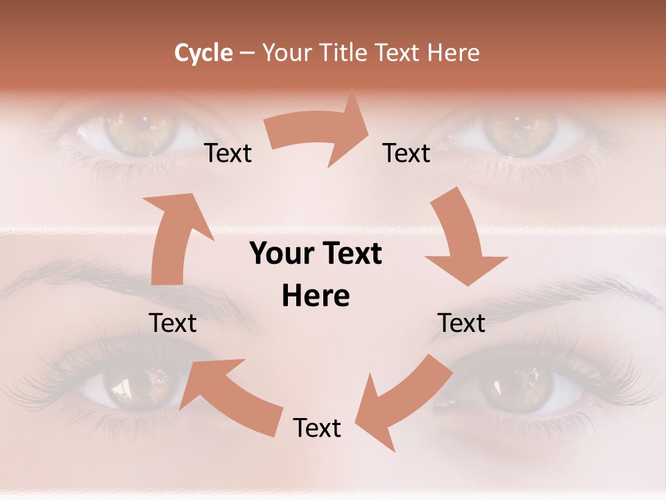 Fashion View Silhouette PowerPoint Template