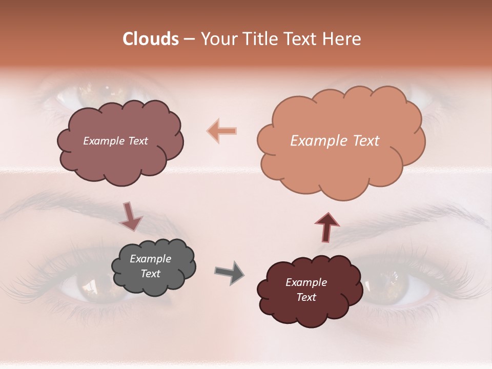 Fashion View Silhouette PowerPoint Template