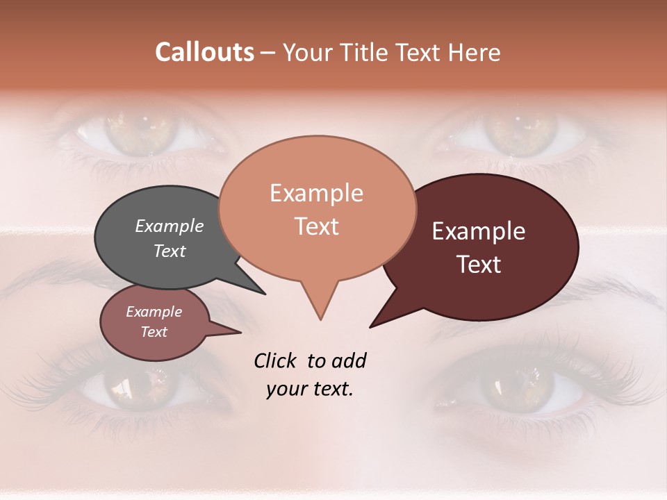 Fashion View Silhouette PowerPoint Template