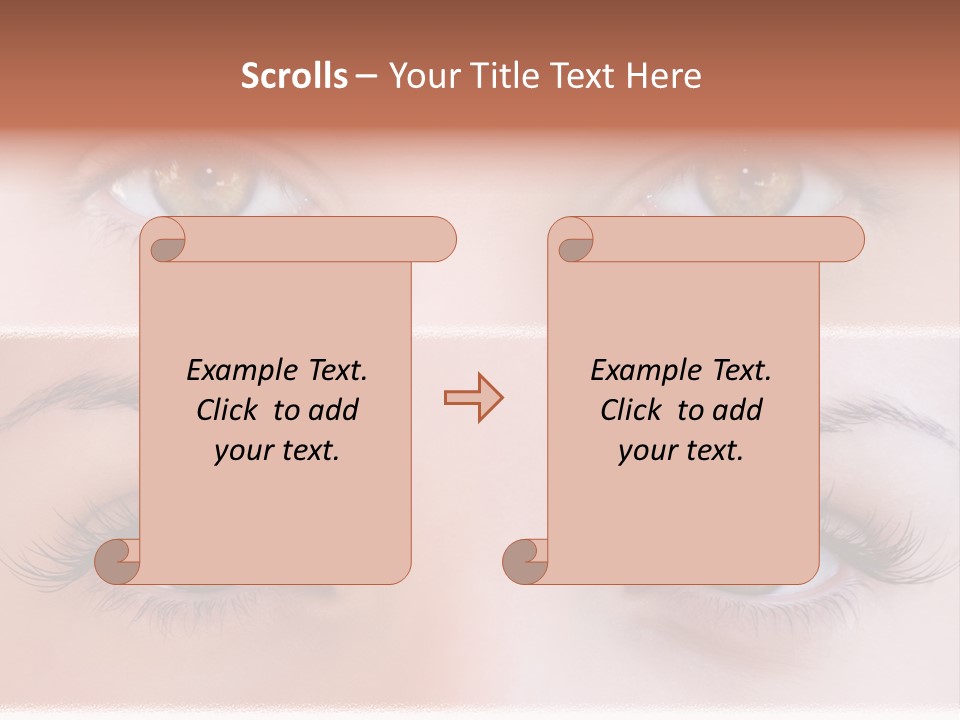 Fashion View Silhouette PowerPoint Template