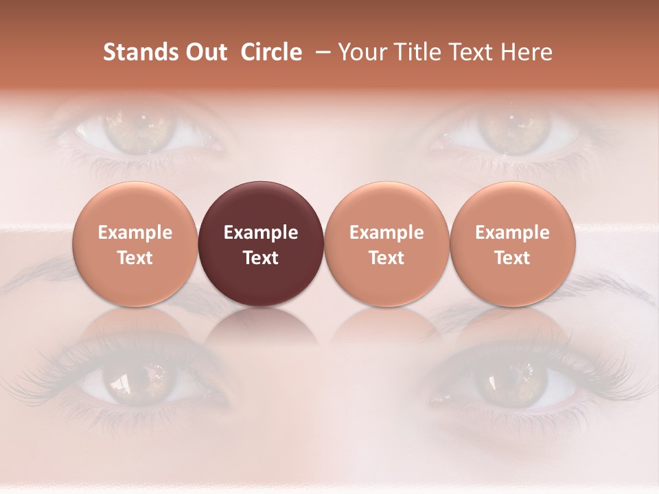 Fashion View Silhouette PowerPoint Template