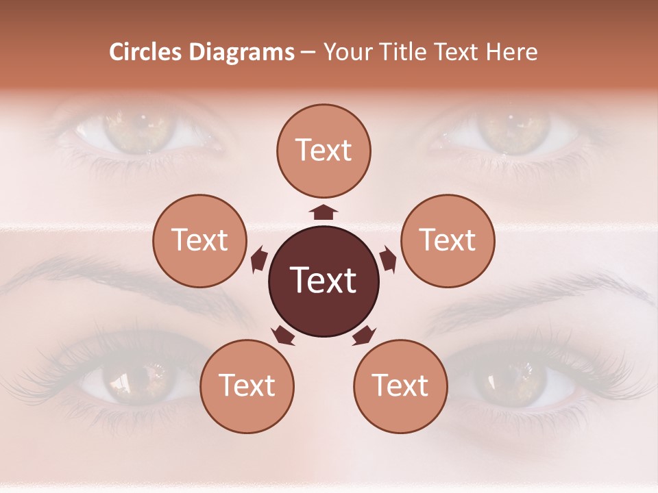 Fashion View Silhouette PowerPoint Template