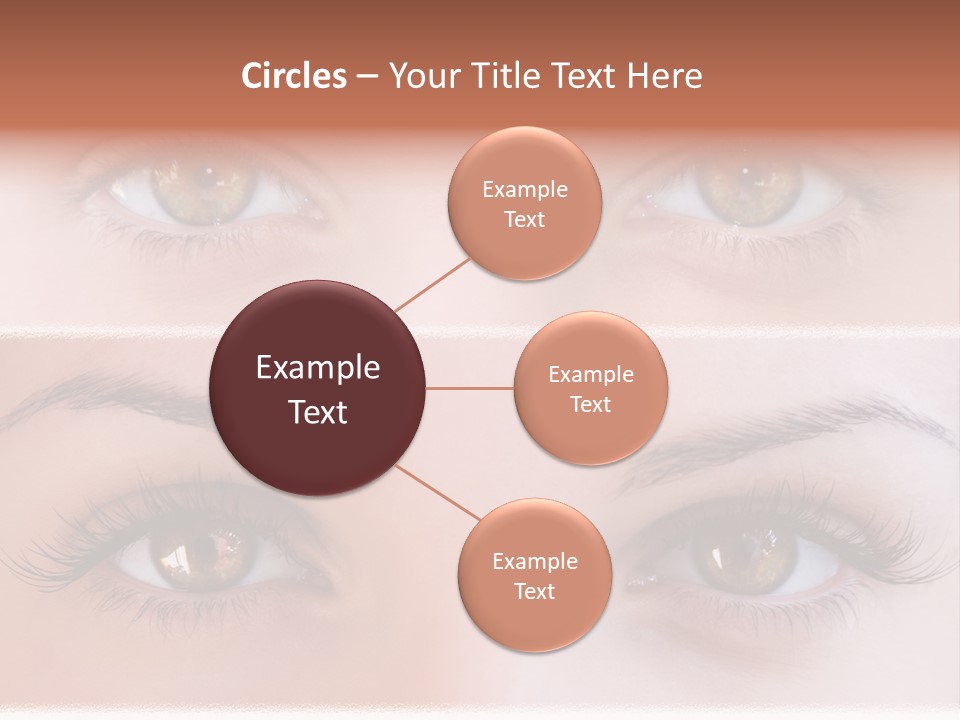 Fashion View Silhouette PowerPoint Template