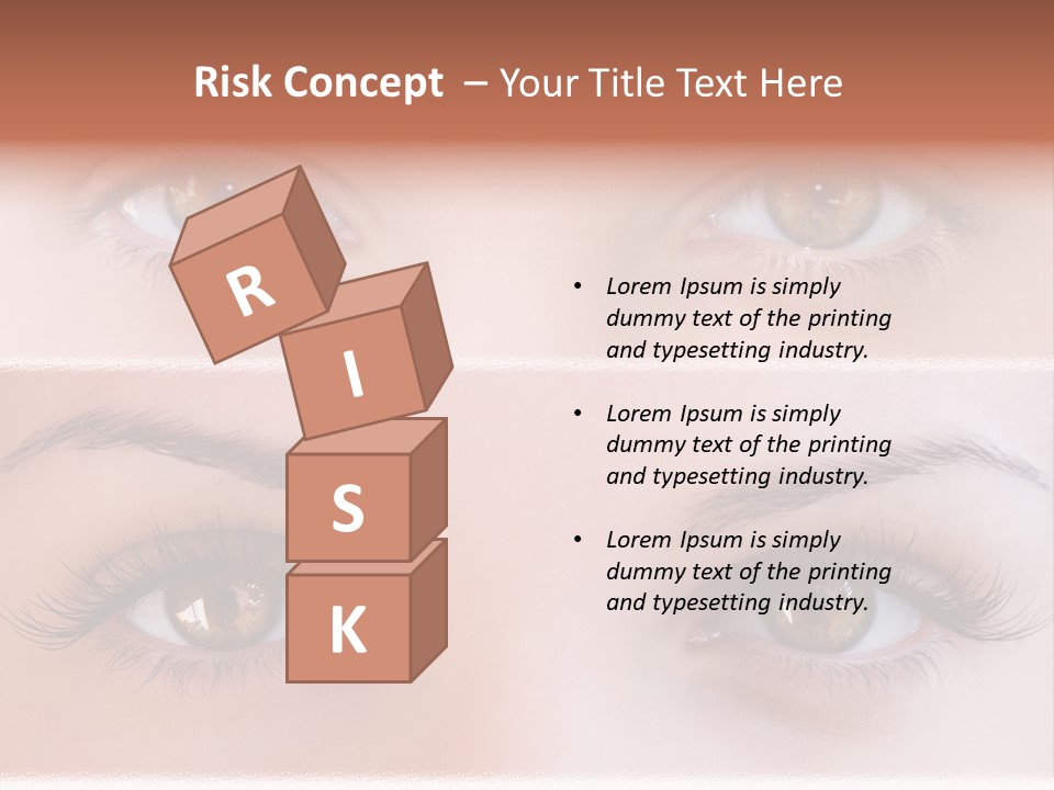 Fashion View Silhouette PowerPoint Template