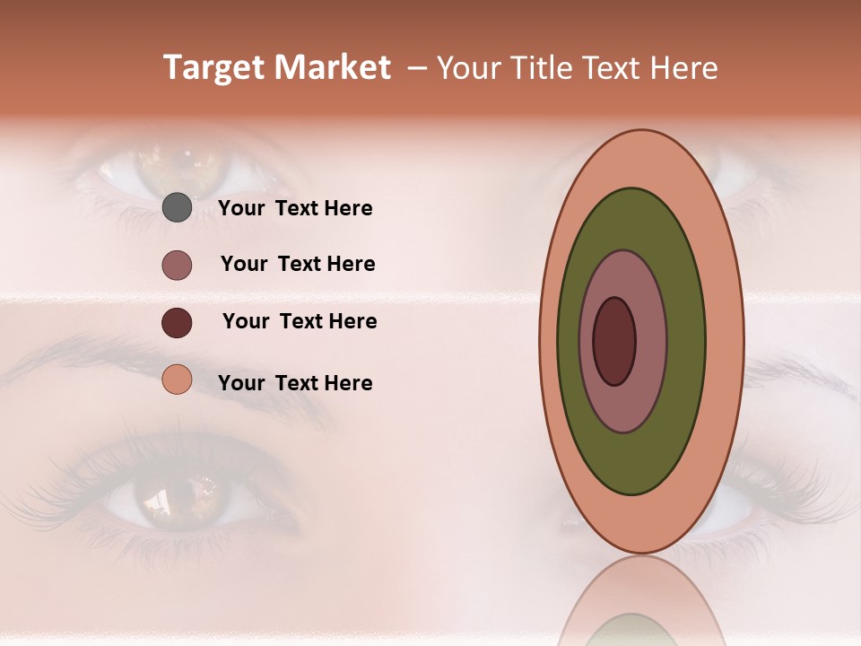 Fashion View Silhouette PowerPoint Template