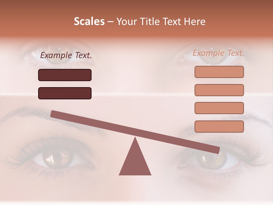 Fashion View Silhouette PowerPoint Template