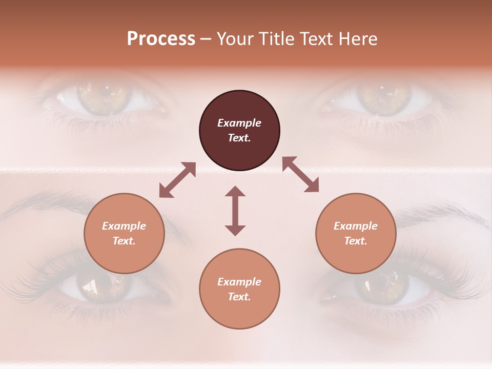 Fashion View Silhouette PowerPoint Template