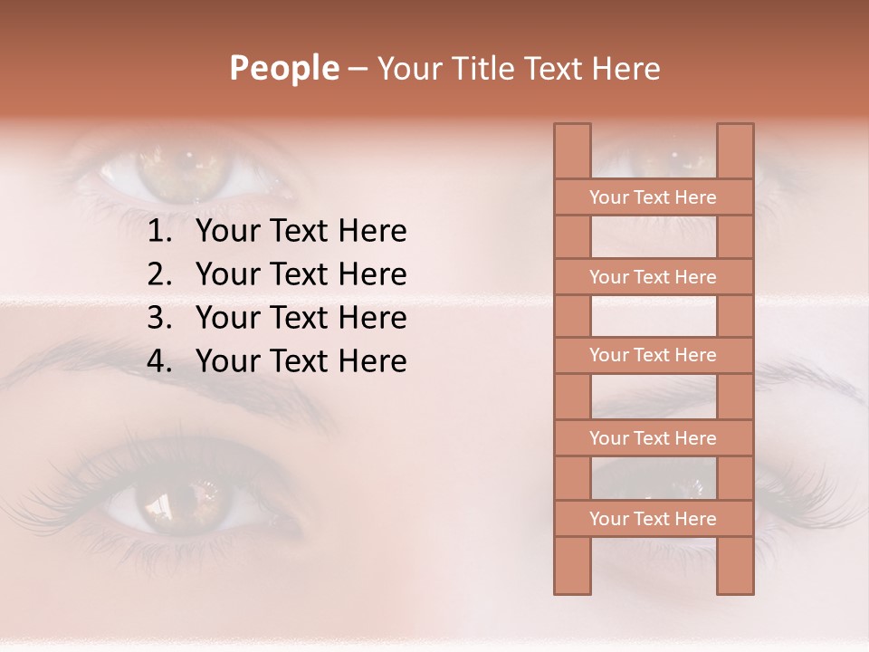 Fashion View Silhouette PowerPoint Template