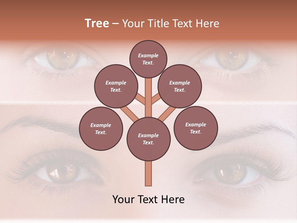 Fashion View Silhouette PowerPoint Template