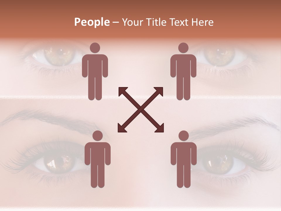 Fashion View Silhouette PowerPoint Template