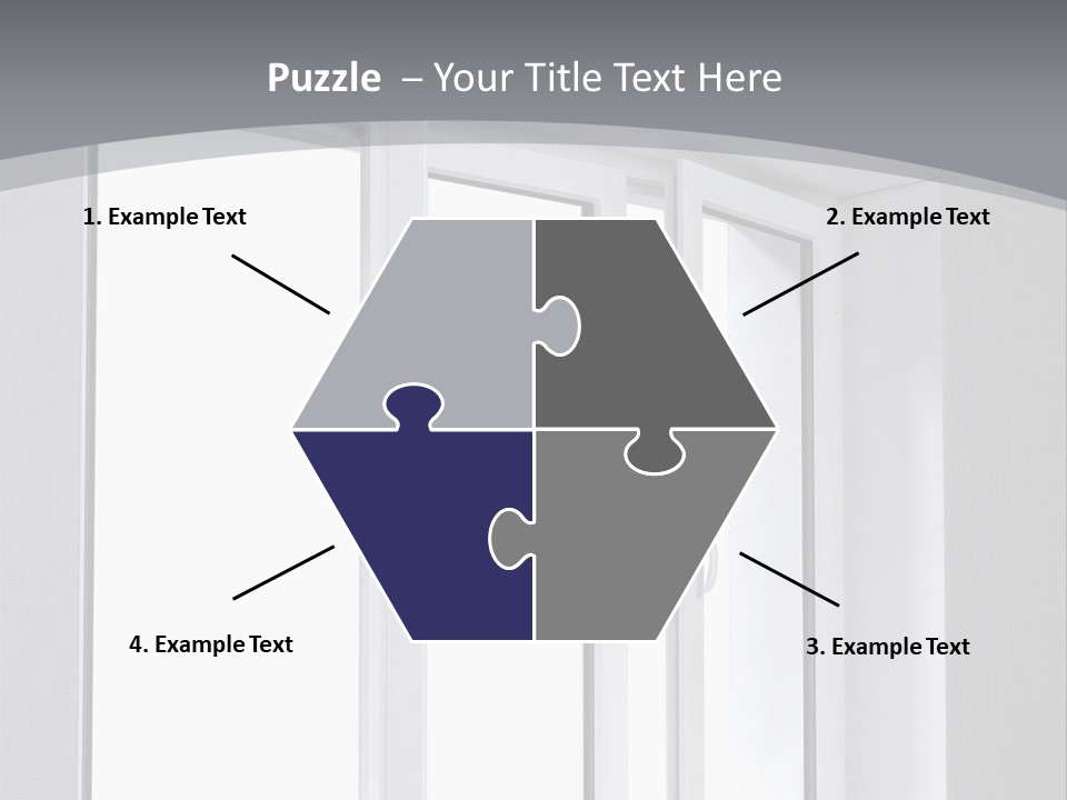 Naked Illustration View PowerPoint Template