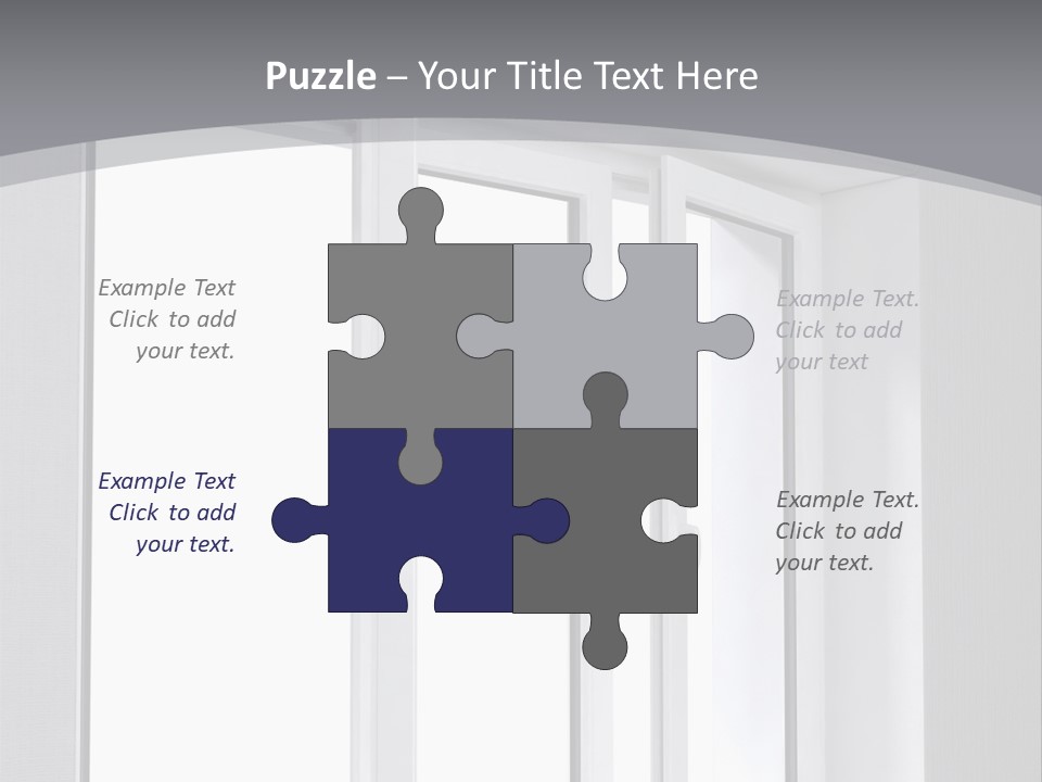 Naked Illustration View PowerPoint Template