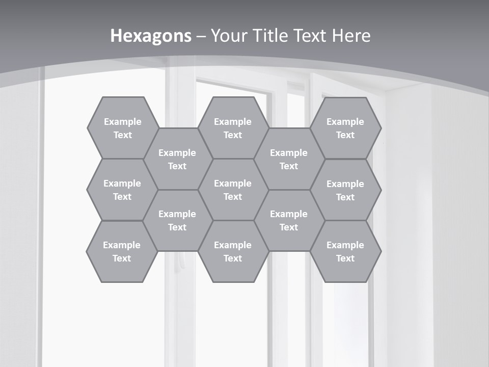 Naked Illustration View PowerPoint Template