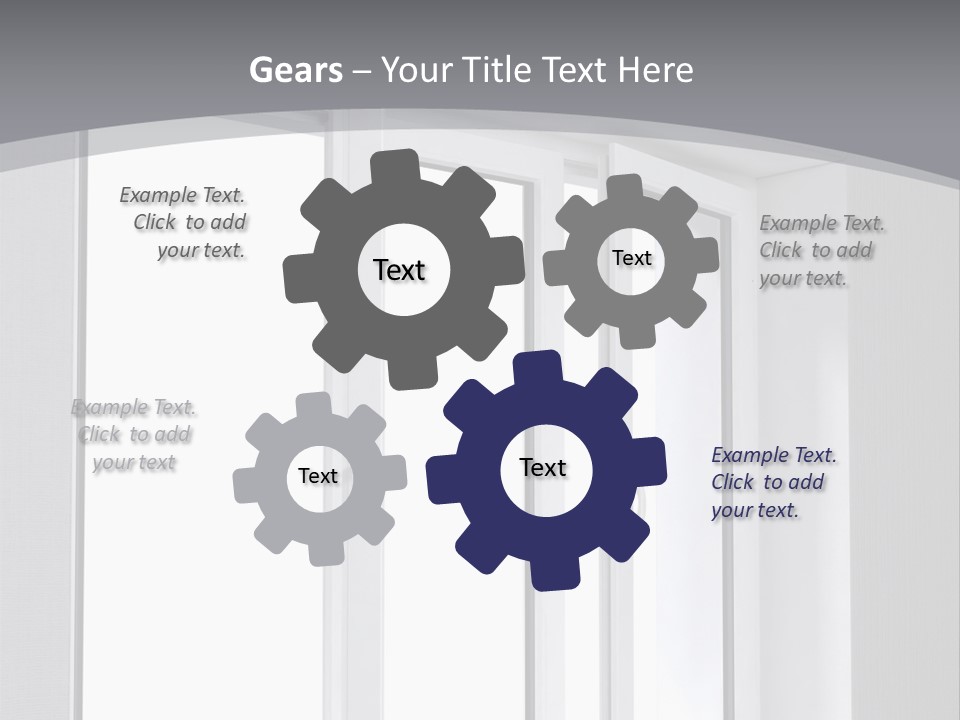 Naked Illustration View PowerPoint Template